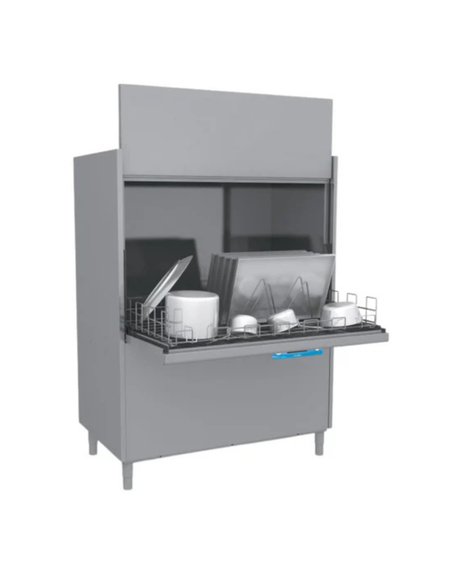 RIVER298V1-Lave batterie RIVER - Passage : 850mm - avec pompe de vidange