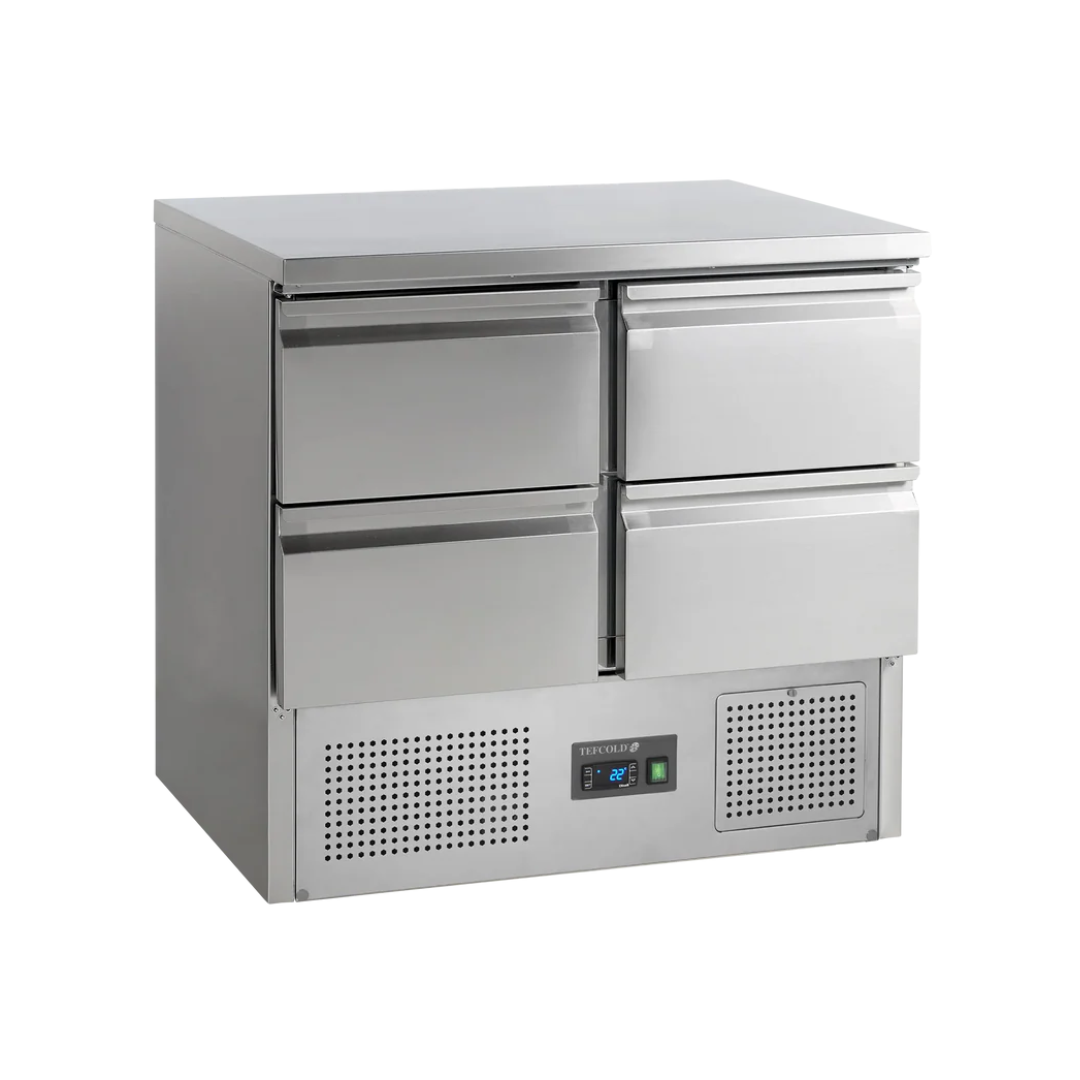 SA914 Table réfrigérée 4 tiroirs