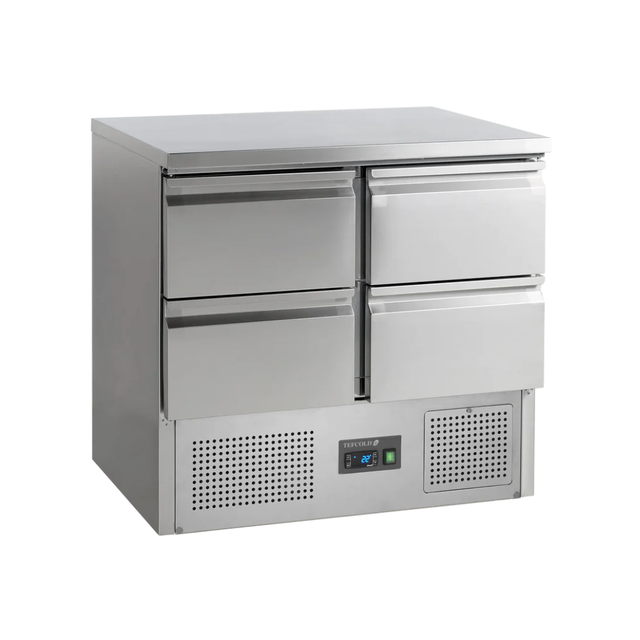 SA914 Table réfrigérée 4 tiroirs