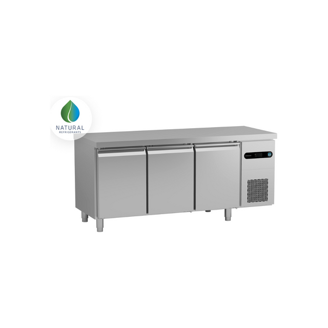 SCR-180DG - Table réfrigérée positive 2 portes -2+8°C - Capacité  300 litres - 1314x700x830mm