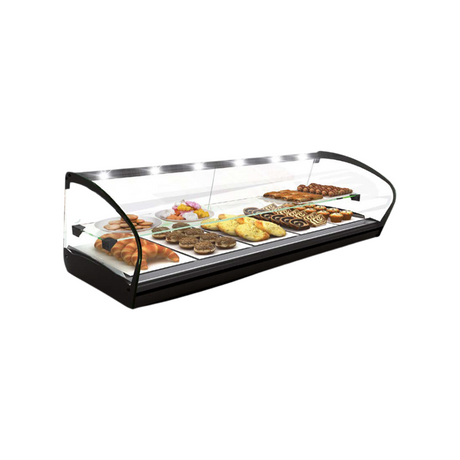 SHK24L - Vitrine chaude FOOD Shark à poser 2 niveaux - 840