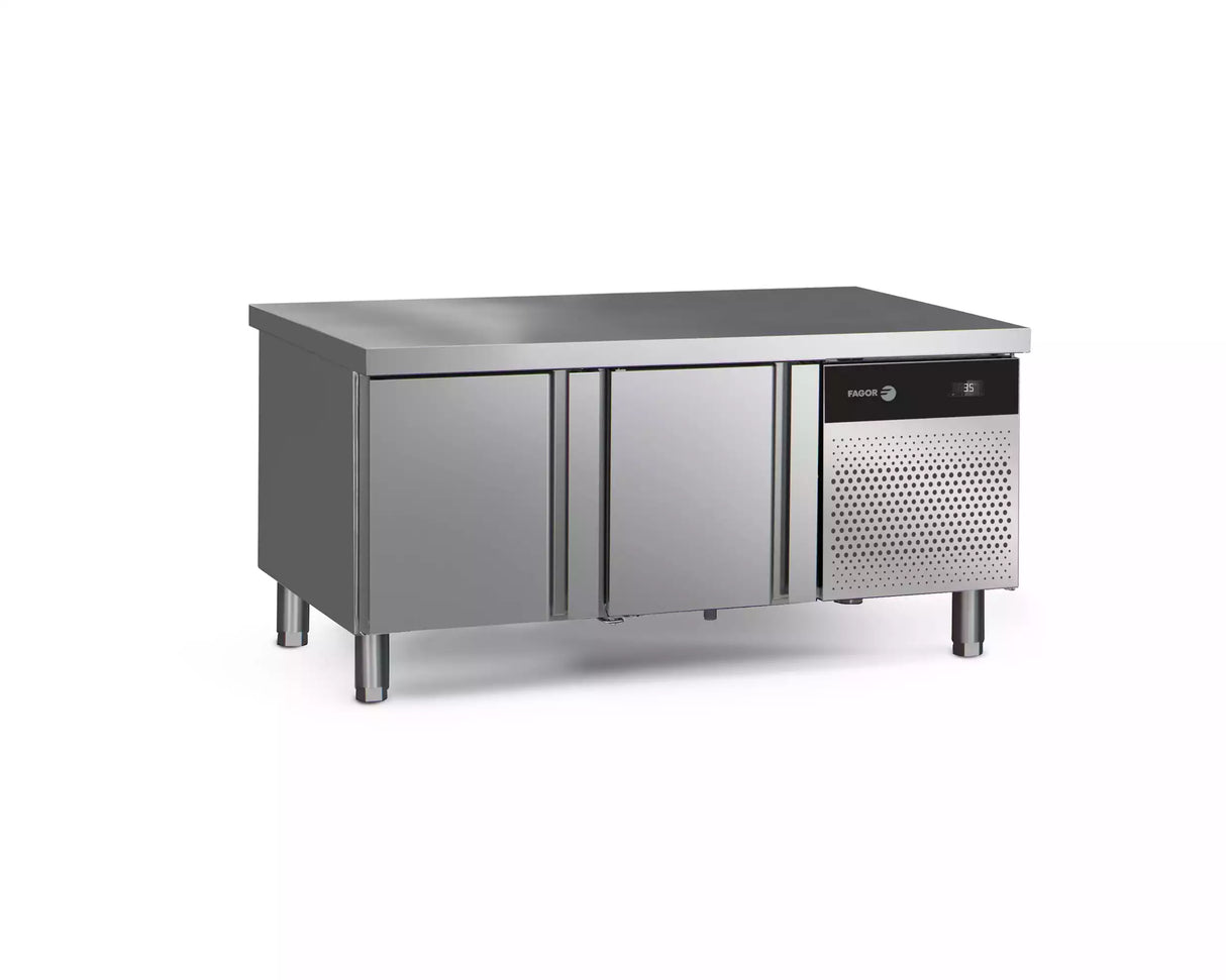 Soubassement réfrigéré positif FAGOR 2 portes - 177 litres