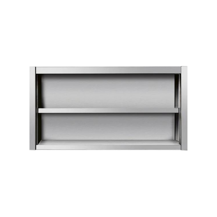 THWOR154 - Placard mural en inox - sans porte 1500x400x650mm