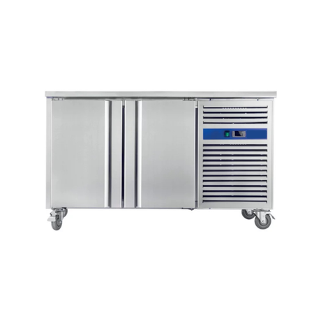 TP2100TN_Table réfrigérée patissière positive -2/+8°C - 2 portes 40x60cm - 1500x800x850mm - 380 litres