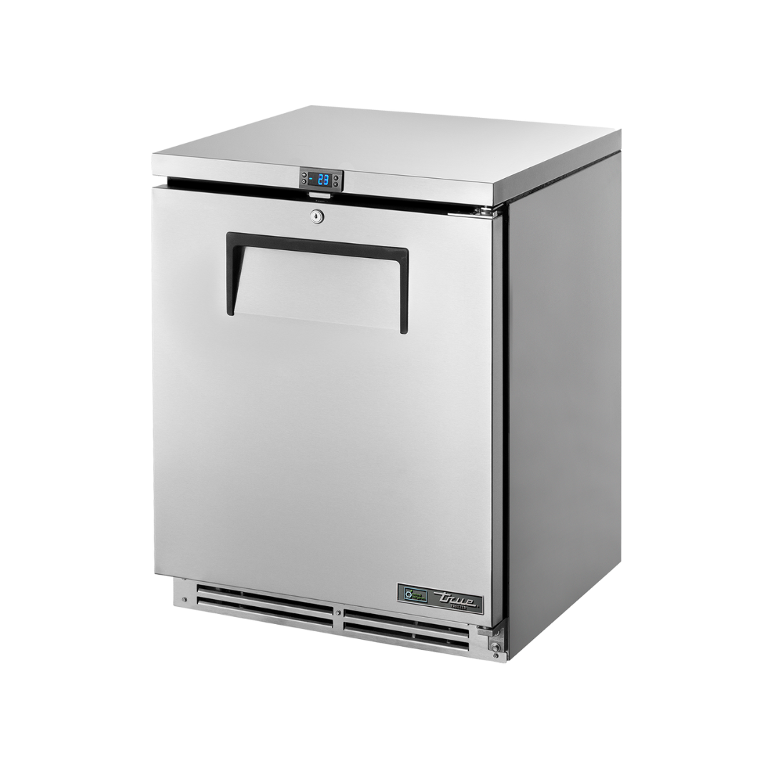 TUC-24F-HC - Meuble bas réfrigéré négative 1 porte - Série TUC TRUE - 158 litres - 610x627x802mm