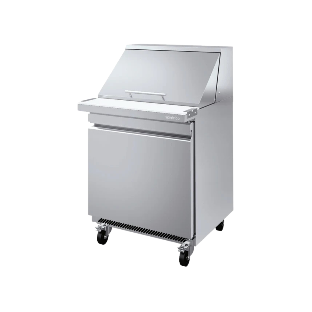 UC27PMT Saladette réfrigérée positive 1 porte 0/+6°C - 200L