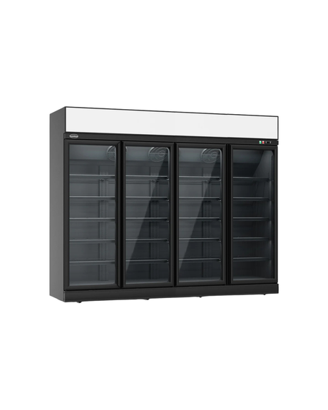 VN4PV2000 Vitrine congélateur 4 portes vitrées - 2060L