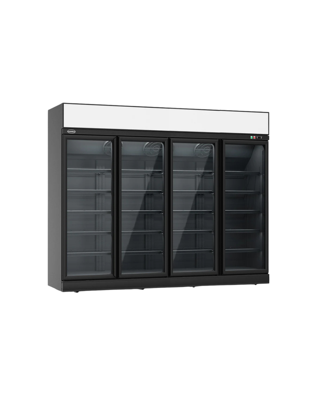 VN4PV2000 Vitrine congélateur 4 portes vitrées - 2060L