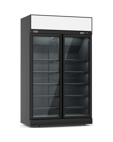 VP2PV1000 Vitrine réfrigérée 2 portes vitrées - 1000L