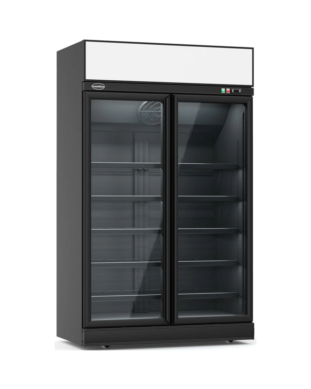 VP2PV1000 Vitrine réfrigérée 2 portes vitrées - 1000L