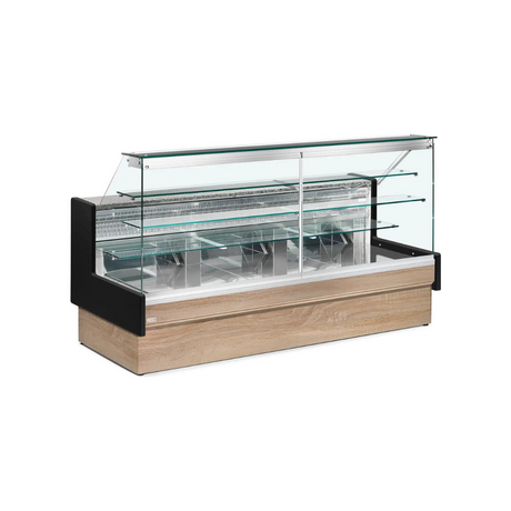 Vitrine réfrigérée statique avec tiroir coulissant - Prof : 960mm - +2/+8°C - COLORADO