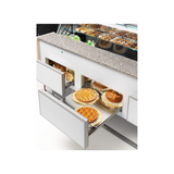 Vitrine réfrigérée statique avec tiroir coulissant - Prof : 960mm - +2/+8°C - COLORADO