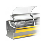 Vitrine réfrigérée statique ou ventilée avec réserve - Prof : 1140mm - +2/+8°C - NEPAL