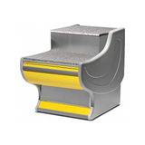 Vitrine réfrigérée statique ou ventilée avec réserve - Prof : 1140mm - +2/+8°C - NEPAL