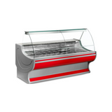 Vitrine réfrigérée statique ou ventilée avec réserve - Prof : 1140mm - +2/+8°C - NEPAL