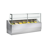 Vitrine réfrigérée statique - Prof : 810mm +2/+8°C - ORLEANS