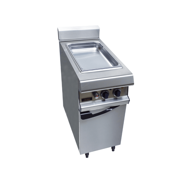 Bain marie électrique sur placard fermé 400x836x900mm - CAPIC - Cuisine Pro Leasing