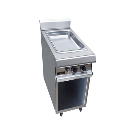 Bain marie électrique sur placard ouvert 400x836x900mm - CAPIC - Cuisine Pro Leasing