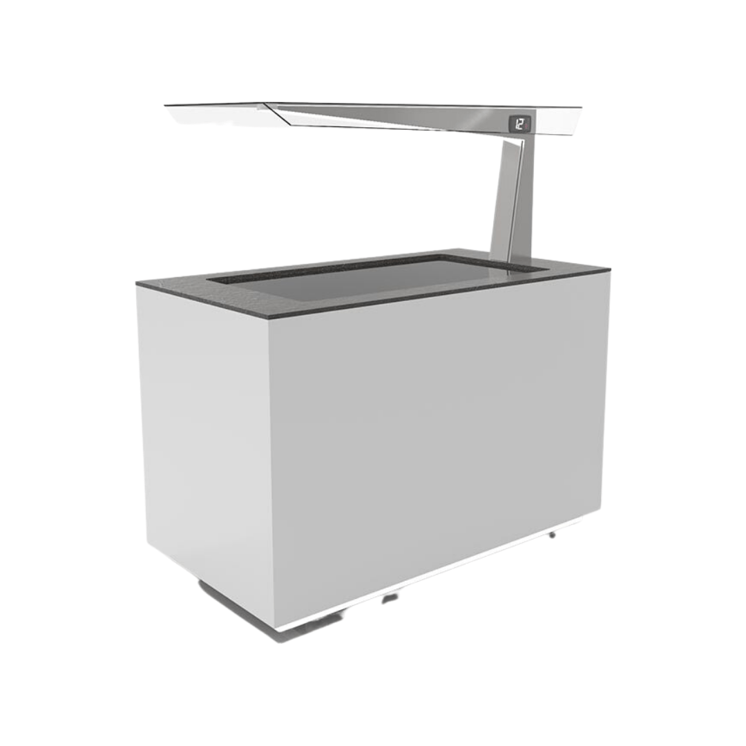 Buffet chaud self service plaque vitrocéramique - 1300 - SAYL - Cuisine Pro Leasing