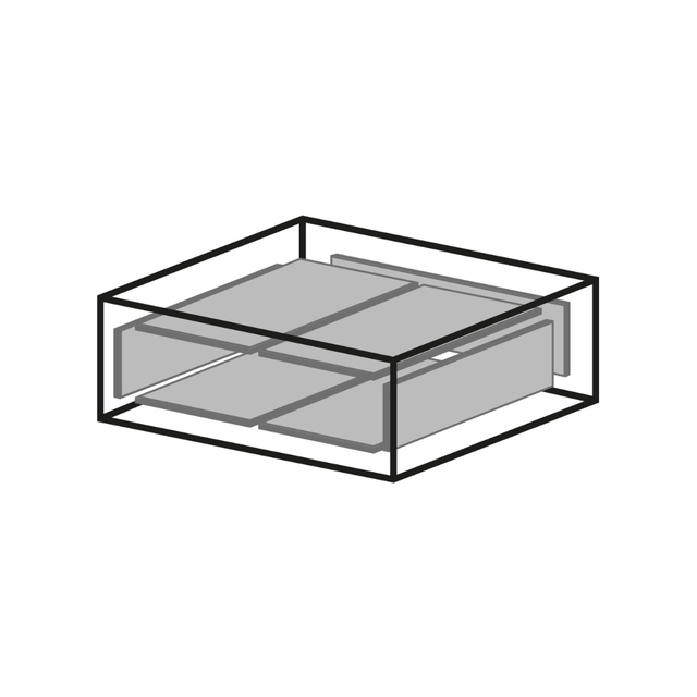 Chambre réfractaire pour four à pizza mécanique et digital 9 pizzas 1480x1360x510mm - PIZZAGROUP Option - Cuisine Pro Leasing