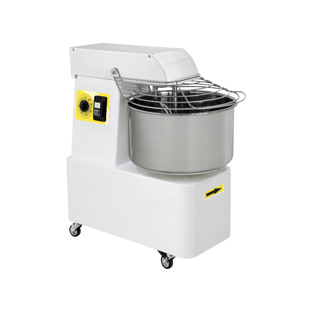 ELAS 50 - Pétrin à spirale tête fixe 48 Litres 480x805x825mm