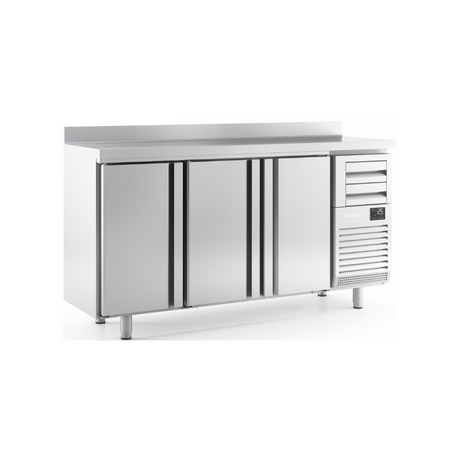 FMPP 2000 II Arrière bar réfrigérée positive -2+8°C 3 portes 1960x600x1050mm