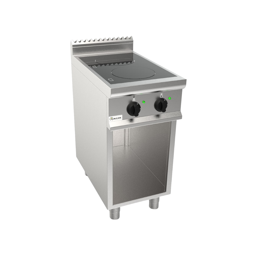    L7_CUI2BA.L-Cuisiniereainduction2feuxsurmeubleouvert400x700x850mm