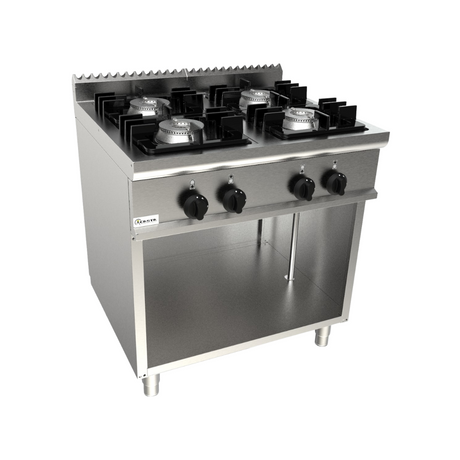    L7_KUPG4BA.4G-Cuisinieregazsurmeubleouvert4feux800x700x850mm30kW