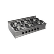    L7_KUPG6BB.6G-Cuisinieregazaposer6feux1200x700x270mm45kW