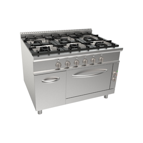 LQ_CUG6NE.6G-Cuisinieregazsurfourelectrique6feux1200x900x850mm44_4kW